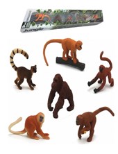 AN03R KIT 6 MINI MONOS DE LA SELVA. LOVE