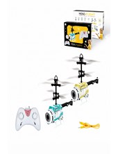 HE02 - HELICOPTERO ELECTRICO DE JUGUETE, SENSOR, BATERIA RECARGABLE (USB). LOVE