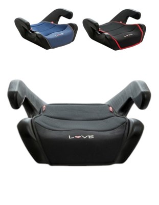 Booster homologado,para chicos de 15 a 36kg.Tapizado lavable.Love