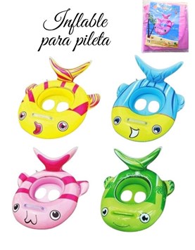 IN25 INFLABLE PARA PILETA PEZ. LOVE