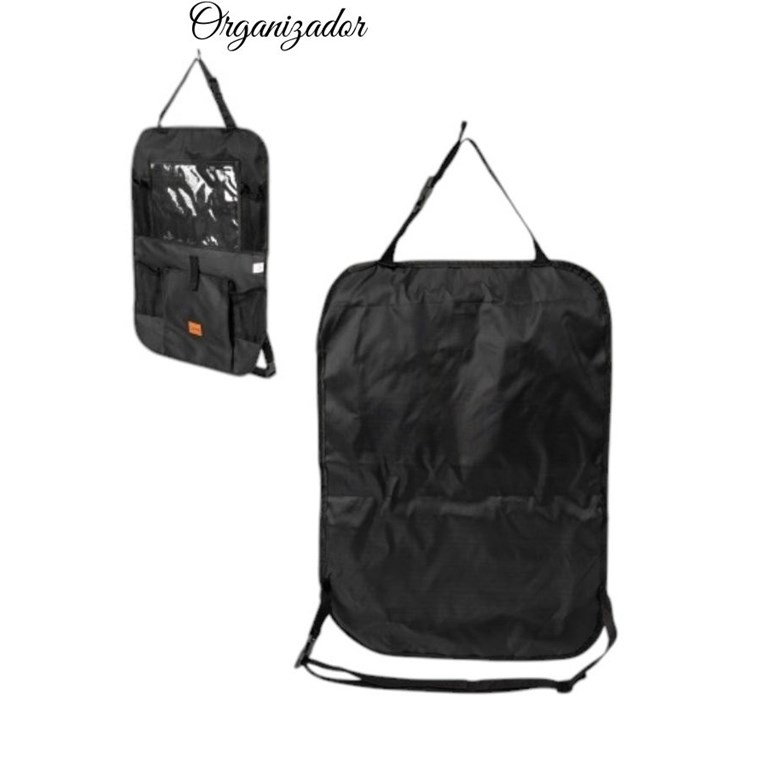 ORGANIZADOR AUTO ASIENTO PORTA TABLET IPAD CELULAR BOTELLA. LOVE