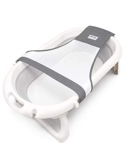 RED REDUCTORA DE BAÑADERA impermeable para sostener al bebé. Largos de tiras regulables para adaptar a cualquier bañera. LOVE