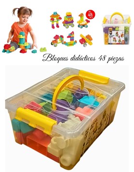 CU31 BLOQUES DE GOMA 48 PIEZAS. LOVE