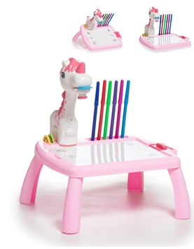 Pizarra unicornio mediana. Love