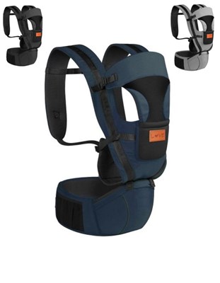 MOCHILA PORTA BEBE HIP-SEAT.  SE PUEDE USAR MIRANDO HACIA DENTRO (ENFRENTADO A LA MADRE, RECIEN NACIDO), HACIA AFUERA  (DESDE LOS 6 MESES) Y EN LA ESPALADA.  LOVE