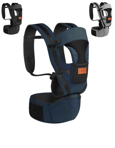MOCHILA PORTA BEBE HIP-SEAT.  SE PUEDE USAR MIRANDO HACIA DENTRO (ENFRENTADO A LA MADRE, RECIEN NACIDO), HACIA AFUERA  (DESDE LOS 6 MESES) Y EN LA ESPALADA.  LOVE