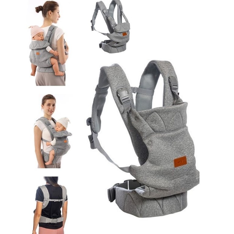 MOCHILA PORTA BEBE 3 en 1. Desde recién nacido hasta los 12 kg. La podes usar mirando hacia adentro Y  fuera (desde los 6 meses) y en la espalda. Es una tela liviana y acolchada. LOVE