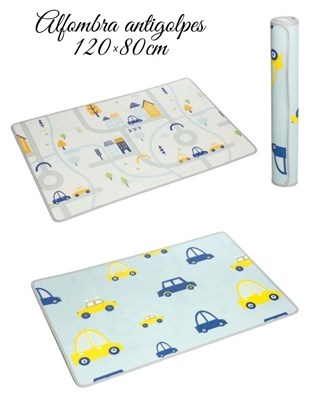 ALFOMBRA ANTIGOLPES XPE ENRROLLABLE 120X80X0.5. LOVE