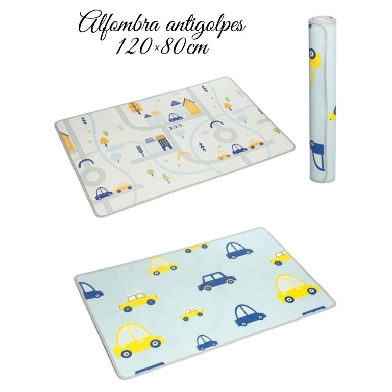 ALFOMBRA ANTIGOLPES XPE ENRROLLABLE 120X80X0.5. LOVE