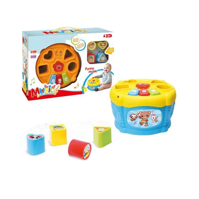 PF45 - JUEGO DE ENCASTRE CON LUZ Y SONIDO. LOVE