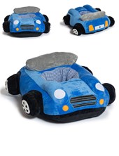 SILLON ENTRE PIERNAS AUTO.Relleno de vellon . medida 60x65x25. LOVE