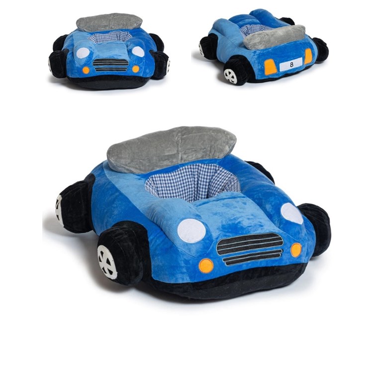 SILLON ENTRE PIERNAS AUTO.Relleno de vellon . medida 60x65x25. LOVE