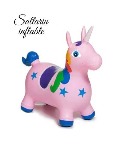 SALTARÍN INFLABLE, SOPORTA HASTA 50 KG.  LOVE