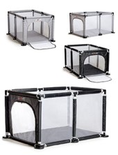 CUNA CORRALITO. Se le puede agregar un colchón. Esponjas antigolpes que cubren los caños. Medidas: 110 cm profundidad x 76 cm ancho x 63 cm alto. LOVE