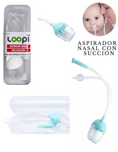 ASPIRADOR NASAL CON SUCCIÓN. LOVE