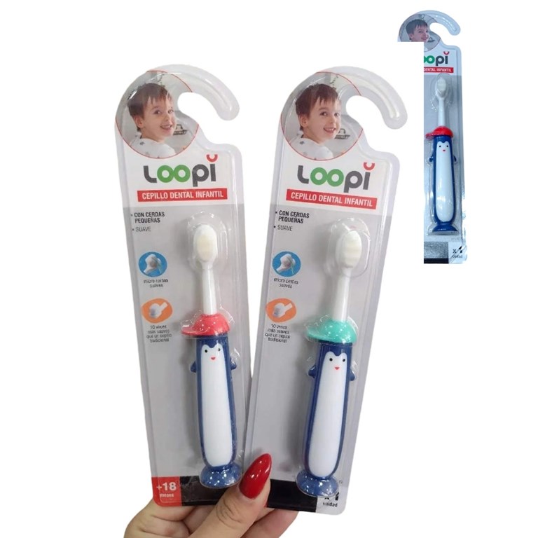 Cepillo dental para niños.Con cerdas suaves. Love