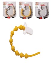 PORTA CHUPETE, CADENITA DE SILICONA. LOVE