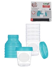 Contenedores de leche+0 meses x 6u. 180 ml. Love