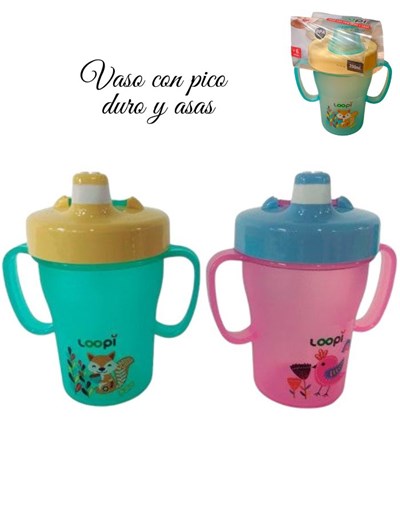 VASO CON PICO DURO 300 ML. LOVE