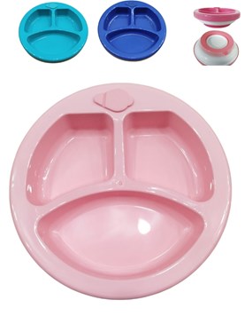 Plato termico con sopapa varios colores. Love