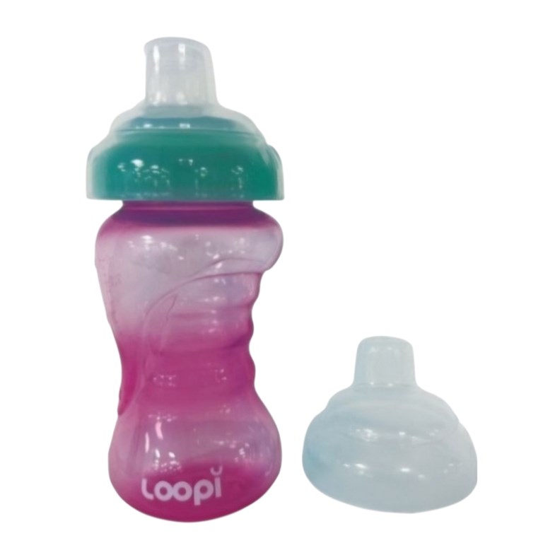 Vaso con pico de silicona 240 ml. Love
