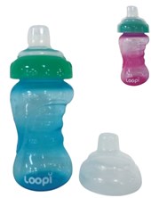 Vaso con pico de silicona 240 ml. Love