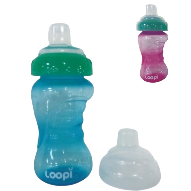 Vaso con pico de silicona 240 ml. Love