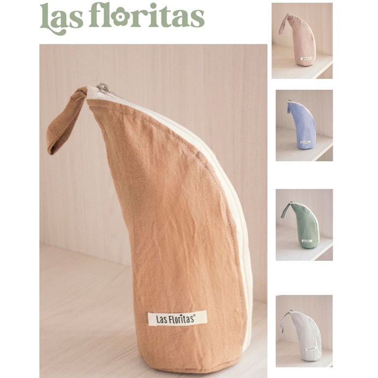 PM01T PORTA MAMADERA  TERMICA LISA TUSSOR. LAS FLORITAS