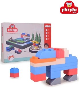 Soft blocks 48 piezas.Phi phi toys