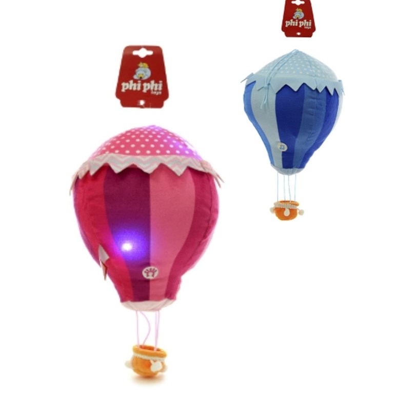 GLOBO AEROSTÁTICO CON LUZ 30CM. PHI PHI TOYS