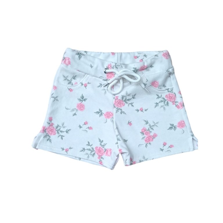 SHORT NENA RUSTICO FLOREADO TERRA NATURE