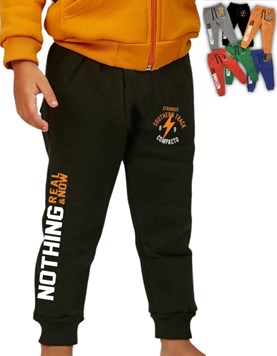 PANTALON JOGGER BEBE RUSTICO NOTHING. COMPACTO