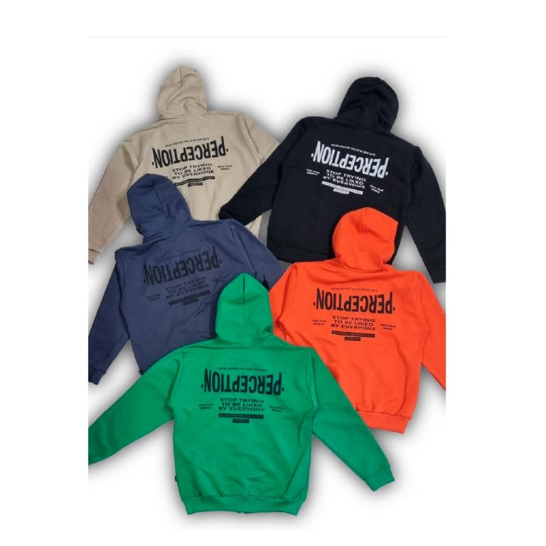 Campera de nene rustica perceptio doble estampa. Compacto