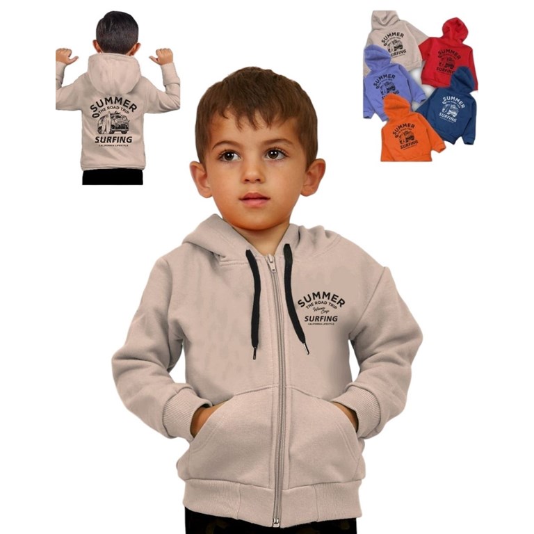 Campera de bebe rustica Summer.Compacto