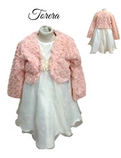 A629  CASACA DE PIEL ROCCO (ROSA). CHILDREN DIOR