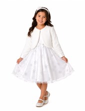 CASACA DE POLAR PARA NENA. COLOR: BLANCO. CHIDREN DIOR