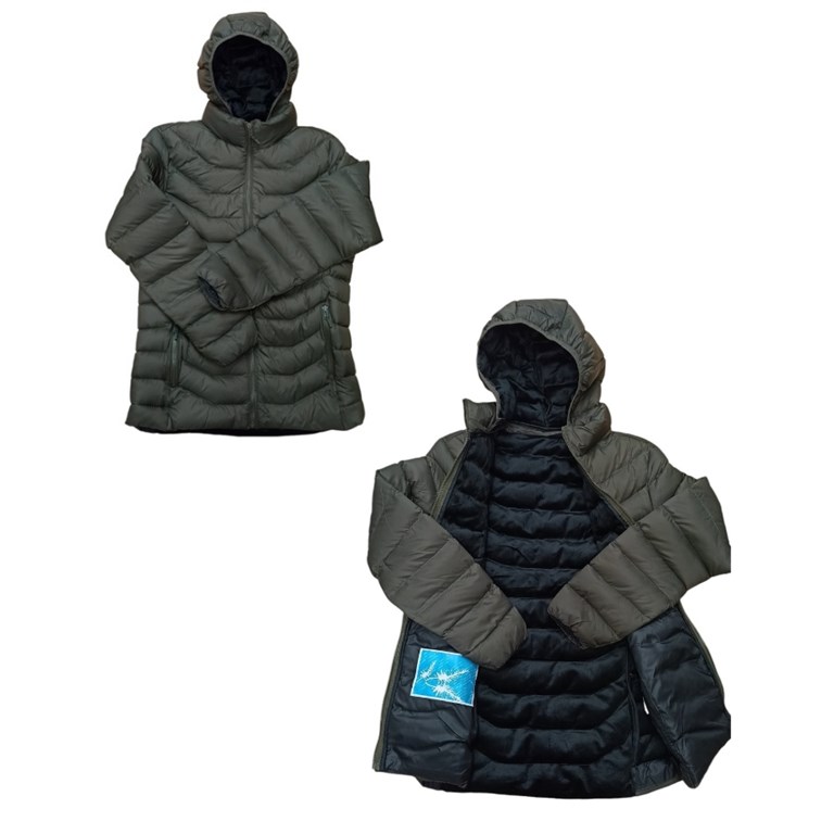 CAMPERA PIEL CON CAPUCHA DESMONTABLE VARON IMPORTADA