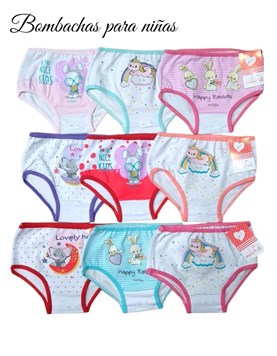 Bombacha nenita. Estampas y colores surtidos. Michifuz