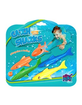 IKOUT008 CATCH THE SHARKS ATRAPA LOS TIBURONES! LETS PLAY