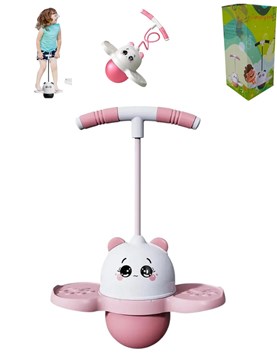 IKJUMP002 SALTARIN PANDA ROSA. OK BABY