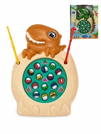 IKFISH003 FISHING GAME - DINOSAURIO 15 PIEZAS. OK BABY