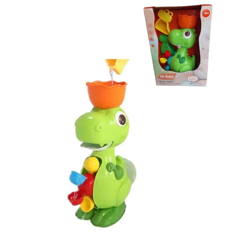OKBB03481- JUEGO DE BAÑO DINISAURIO. OK BABY