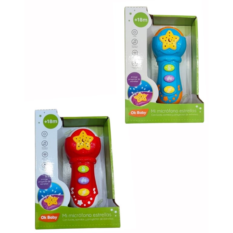 OKBB0362 MICROFONO MUSICAL. OK BABY