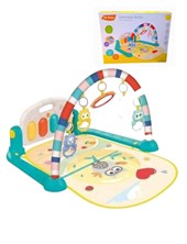 OKBB0372 MANTA PIANO BUHO VERDE. OK BABY