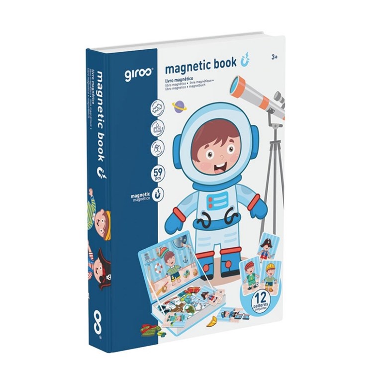 IK0650 LIBRO MAGNÉTICO VESTIDOS NENE