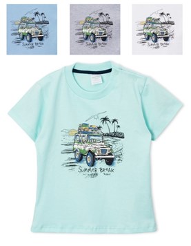 REMERA DE BEBE CON ESTAMPA JEEP RUABEL