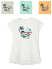 REMERA DE NIÑA CON ESTAMPA ANTEOJOS PLAYA RUABEL