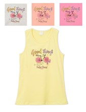 MUSCULOSA DE NIÑA CON ESTAMPA BICI SANDIA RUABEL