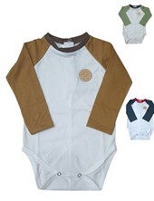 Body bebe mini manga raglan. Ruabel