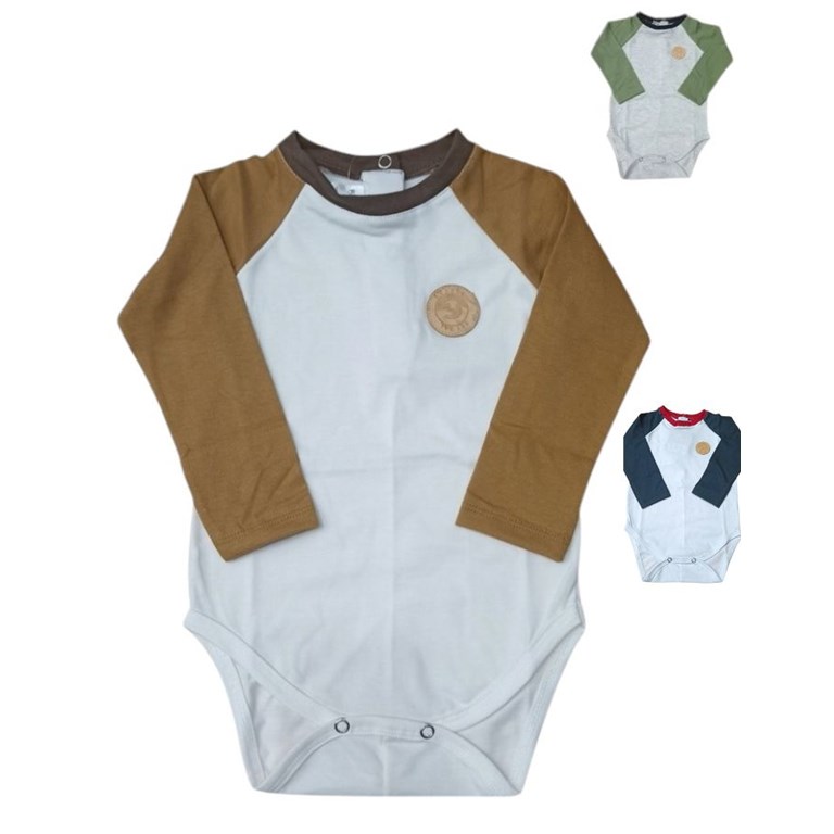 Body bebe mini manga raglan. Ruabel